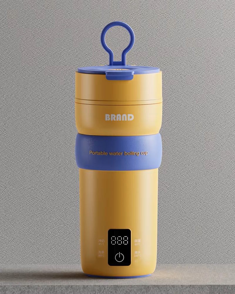 400ml Portable Electric Kettle | 304 Stainless Steel & 4 Temp Settings
