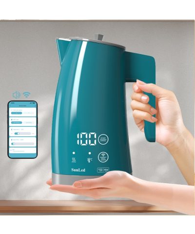 Smart Wi-Fi Electric Kettle | App-Controlled 1.25L Kettle with Temperature Control