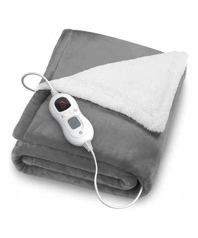 ML-G01 Heated Throw Blanket - 3 Heat Settings, Washable - Image 6