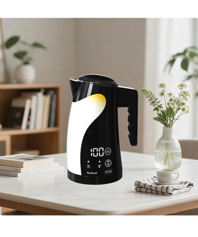 Penguin Smart Electric Kettle with Alexa & App | 1.25L Wi-Fi Tea Maker & Temperature Control