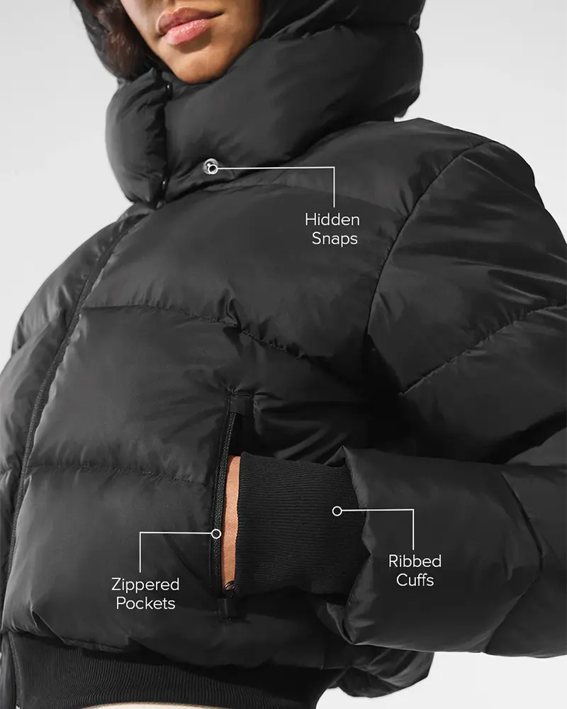 Alternative view of Alo Yoga Foxy Puffer Jacket