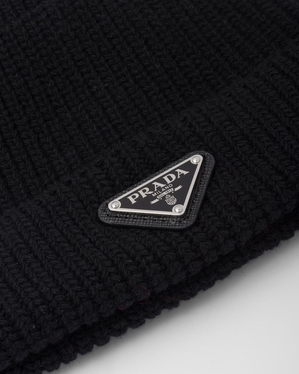 Alternative view of Prada Wool and Cashmere Beanie Hat